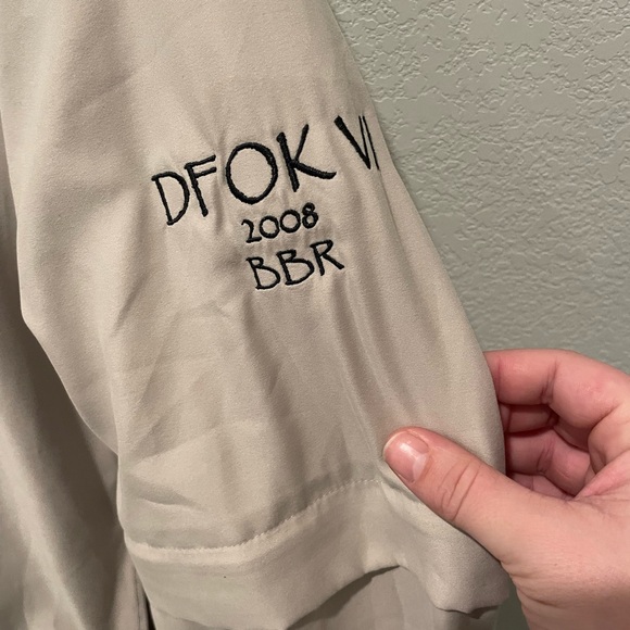 Men’s Ping Collection Golf Windbreaker Tan Jacket Size Large - Picture 6 of 10